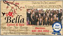 Spa Package from Bella Salon of Denton 202//115